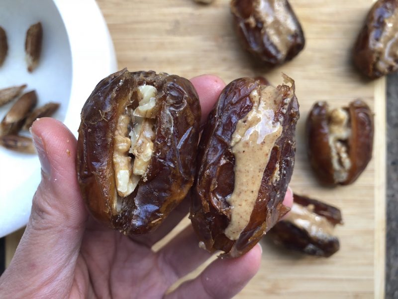 stuffed dates, the fit foodie mommy