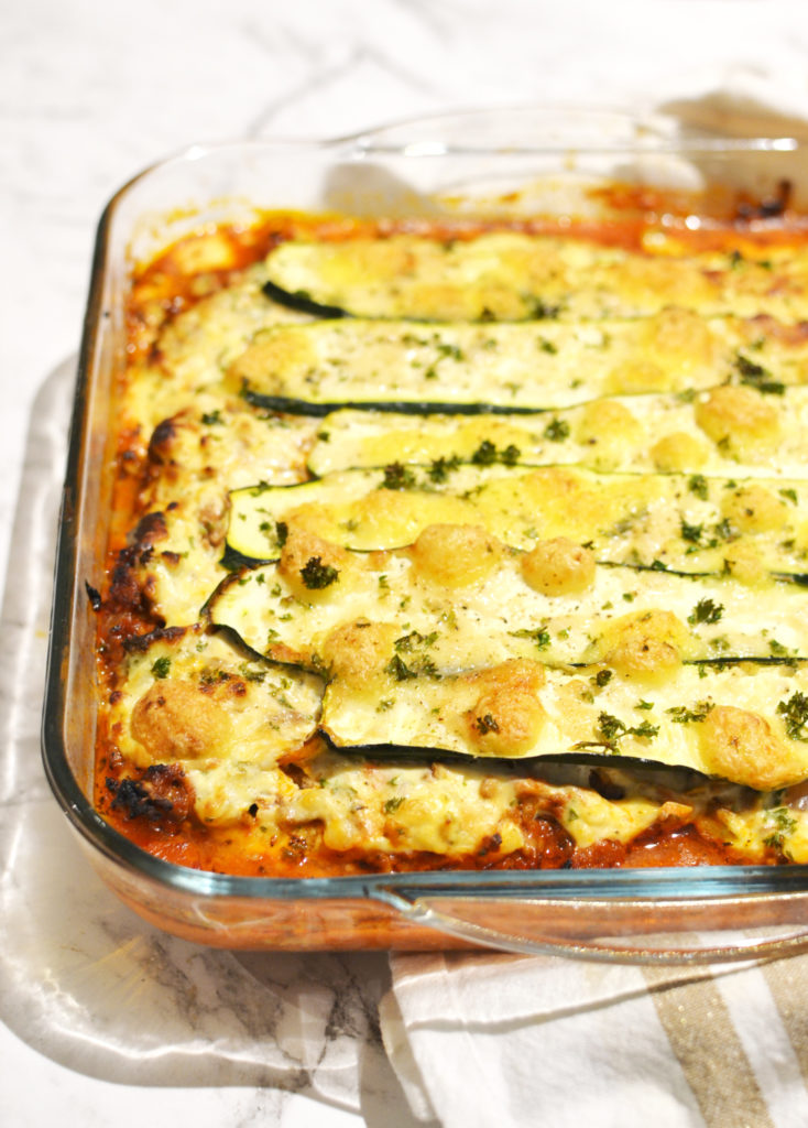 Zucchini Lasagna - Fit Foodie Mommy