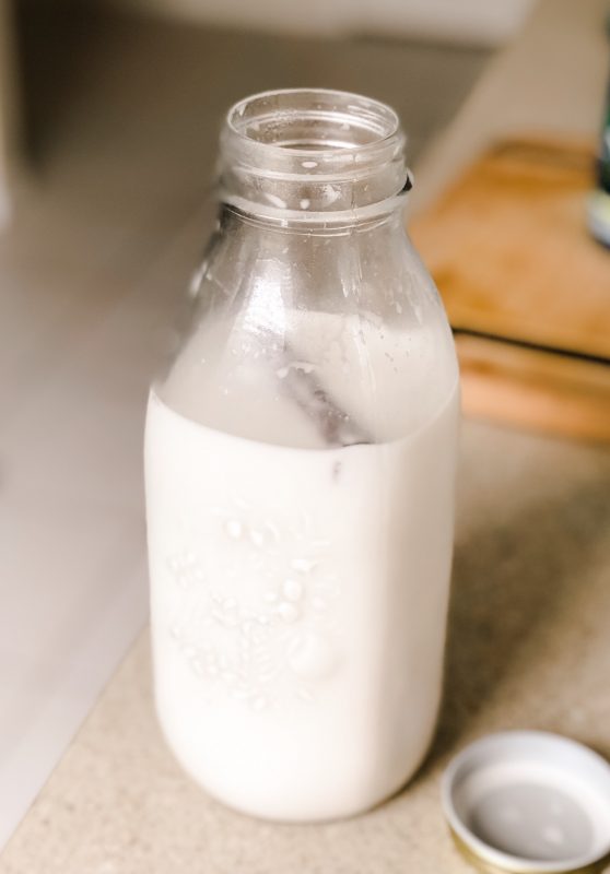 2 ingredient cashew milk - Fit Foodie Mommy