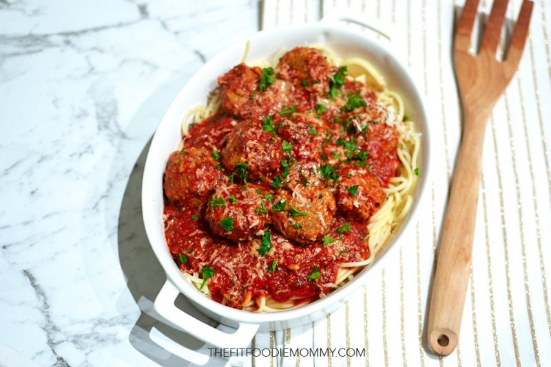 Cheesy Meatballs Pasta