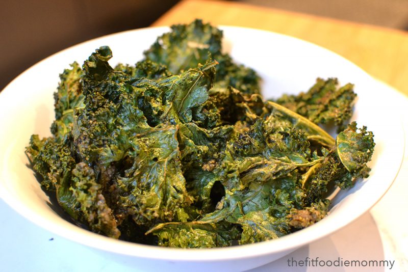 Crispy Kale Chips - Fit Foodie Mommy