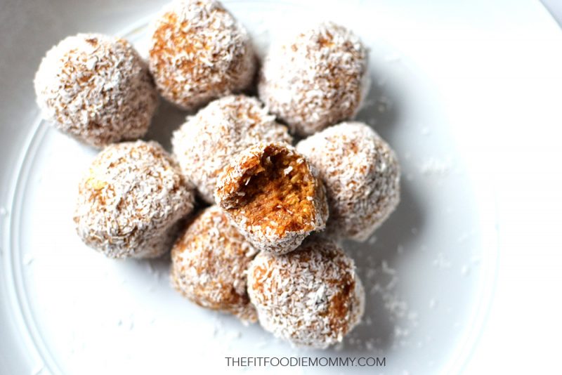 Salted Caramel Bliss Balls - Fit Foodie Mommy