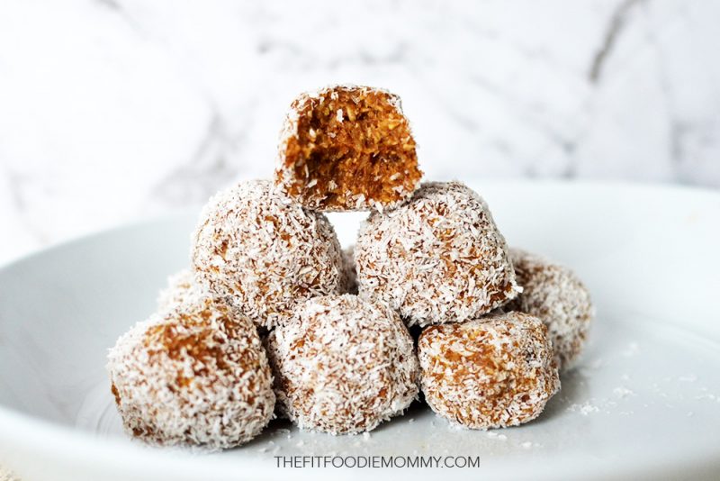 Salted Caramel Energy Balls - Fit Foodie Mommy