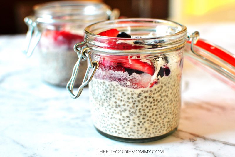 How to make chia pudding - Fit Foodie Mommy