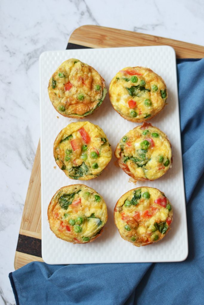 Cheesy Bacon Egg Muffin Cups - Fit Foodie Mommy