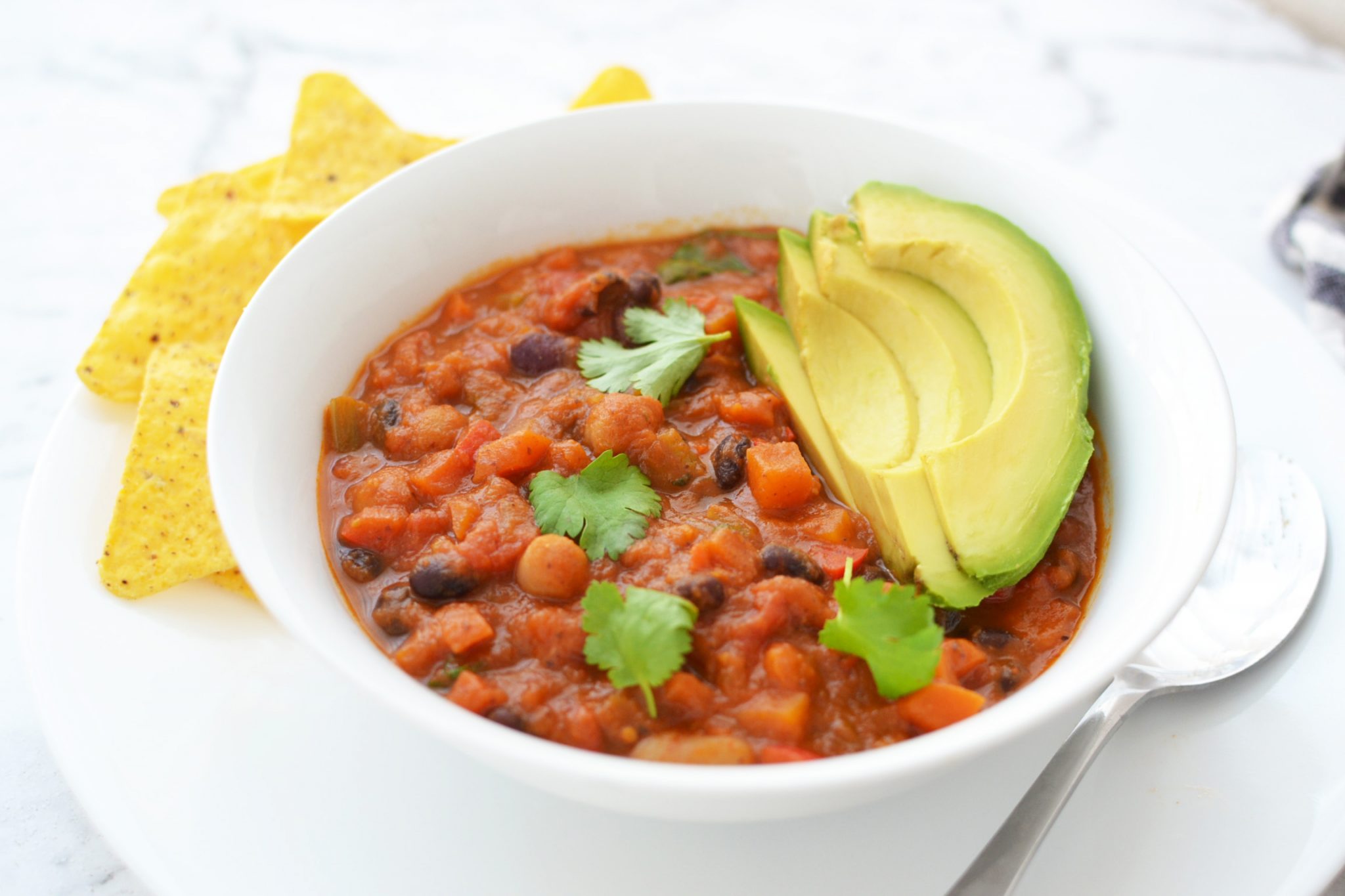 Vegetarian Chili - Fit Foodie Mommy