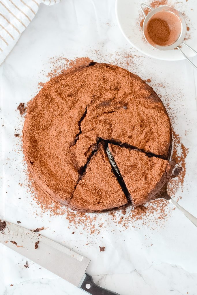Flourless Chocolate Cake - Fit Foodie Mommy