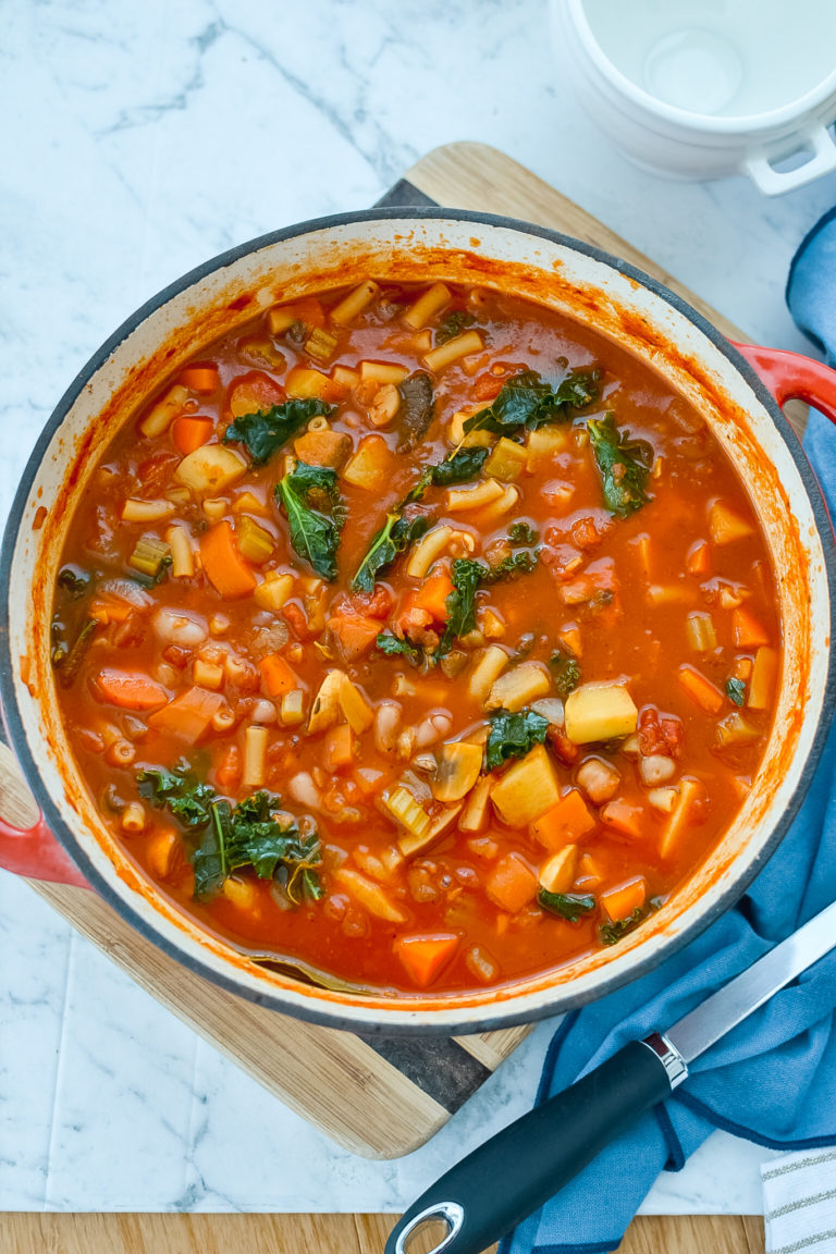Minestrone Soup - Fit Foodie Mommy