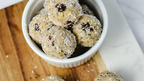 Peanut Butter Protein Balls - All Day I Dream About Food